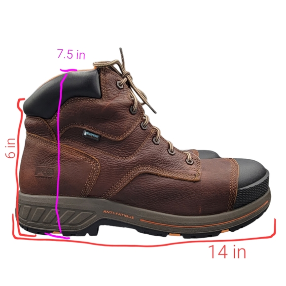 NEW Timberland PRO Helix HD Men’s 15M 6” Composite Toe Waterproof Work Boots - Picture 2 of 9